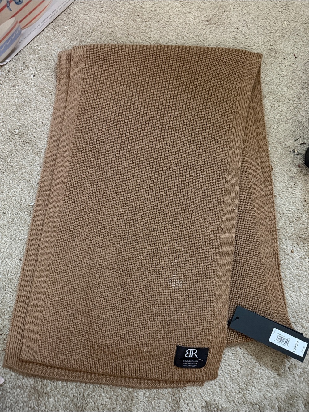 Banana Republic Brown Knit Scarf
